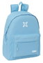 Safta Munich Basics Sac à dos 33 x 42 x 15 cm Bleu