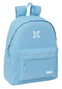 Safta Munich Basics Sac à dos 33 x 42 x 15 cm Bleu