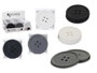 Kinvara Set de 4 sous-verres en silicone couleur foncée 9 x 9 x 0,5 cm (Set de 48)