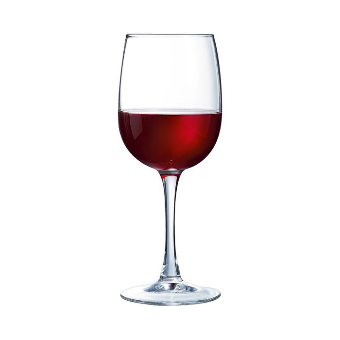 Arcoroc Verre à eau Elisa, lot de 6, 42 cL, Verre Trempé, Transparent, Mate