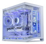 Lian Li Boîtier PC avec écran IPS universel 8,8 pouces SM088W Blanc