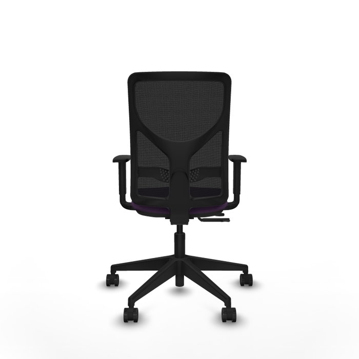 Chaise Motilla Synchrone/Traslack tissu Pourpre Maille Noir Base pyramidale noire Accoudoir 1D Sans appui-tête Roulettes 65mm nylon Chaise Motilla Synchrone/Traslack tissu Pourpre Maille Noir Base pyramidale noire Accoudoir 1D Sans appui-tête Roulettes 65mm nylon