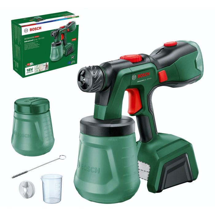 Bosch AdvancedSpray Gun 18V-500 pistolet à peinture sans fil 18V sans batterie ni chargeur