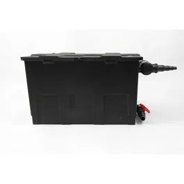 Ubbink SmartClear 12000 BasicSet - Filtre gravitaire pour bassin 12000L (avec poissons) / 24000L, avec stérilisateur UV-C 18W intégré, 2 chambres, 120 litres