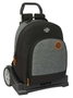 Safta Moch 305+ Carro Evolution Sac à Dos Rétro Recyclé Noir Blackfit8 32 x 42 x 15 cm pour Enfants à Partir de 3 Ans