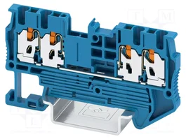 PHOENIX CONTACT XT 1,5-QUATTRO BU Connecteur pour rail