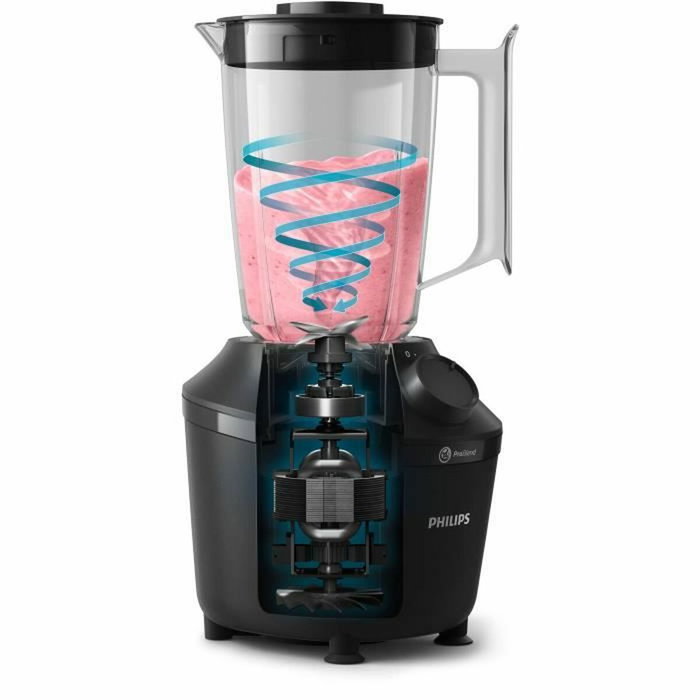 Philips Blender Série 3000 HR2041/41 Noir 1,9L Philips Blender Série 3000 HR2041/41 Noir 1,9L