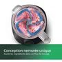 Philips HR2041/41 - Blender mixeur de la série 3000 avec gourde nomade - 450 W - Capacité 1,9 L - Fonction Pulse - Broyage de glace - Noir