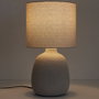 Home Deco Factory Lampe en céramique gravée H.40