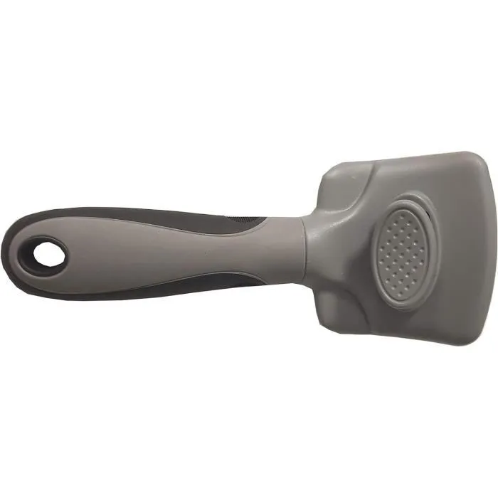 VETOCANIS - Carde auto-nettoyante pour chat à poils longs, Brosse de toilettage rétractable et ergonomique