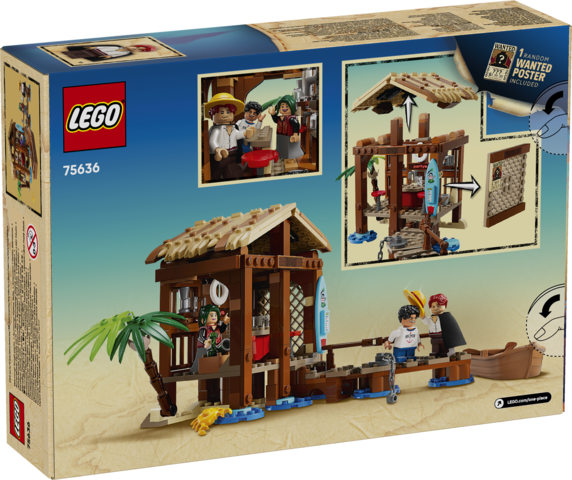 LEGO ONE PIECE Le Bar du Village de Fuchsia 75636