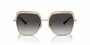 Michael Kors MK1141-10188G - Lunettes de soleil dorées avec verres gris