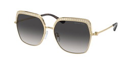 Michael Kors MK1141-10188G - Lunettes de soleil dorées avec verres gris