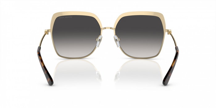 Michael Kors MK1141-10188G - Lunettes de soleil dorées avec verres gris Michael Kors MK1141-10188G - Lunettes de soleil dorées avec verres gris