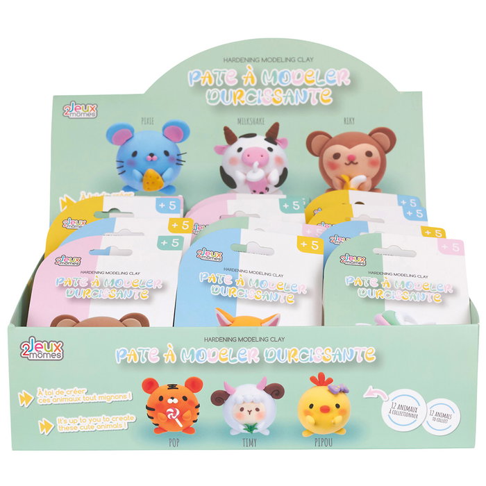 Jeux 2 momes Plastilina Endurecedora Animal Jeux 2 momes Plastilina Endurecedora Animal