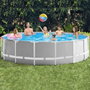 Intex Piscine Prism Frame rectangulaire 457 x 122 cm avec pompe filtre et échelle