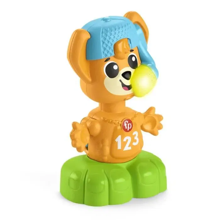 Fisher-Price Jouet d'éveil musical Link Squad Renard Contraires HYK94 - Jouet éducatif son et lumières dès 9 mois