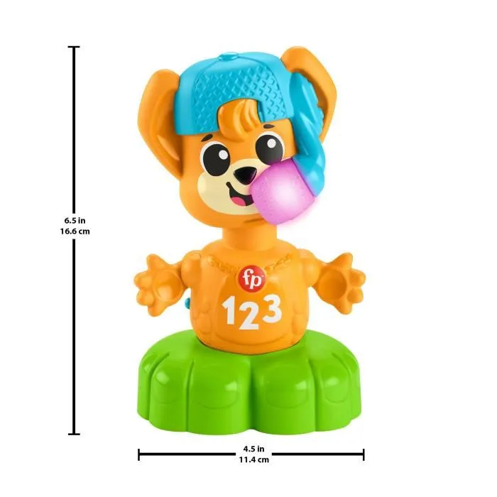 Fisher-Price Jouet d'éveil musical Link Squad Renard Contraires HYK94 - Jouet éducatif son et lumières dès 9 mois
