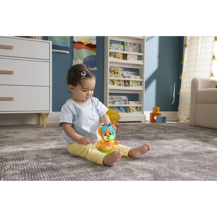 Fisher-Price Jouet d'éveil musical Link Squad Renard Contraires HYK94 - Jouet éducatif son et lumières dès 9 mois