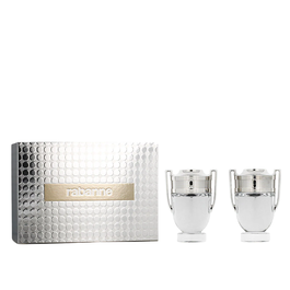 Paco Rabanne Invictus Eau de Toilette pour Hommes - Coffret Duo 2 x 50 ml