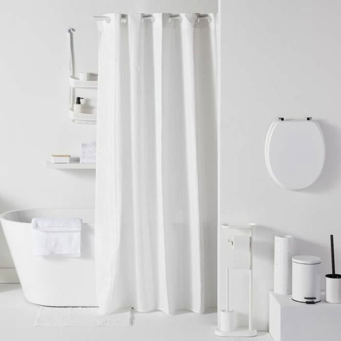 Today Ensemble de 4 accessoires de salle de bain Utility Blanc