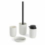 Today Ensemble de 4 accessoires de salle de bain Utility Blanc