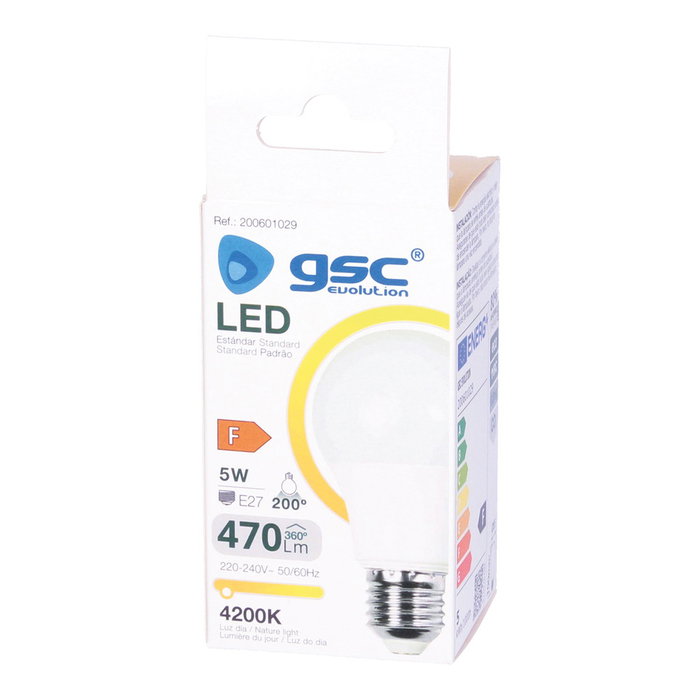 GSC Evolution Ampoule LED standard A55 5W E27 4200K