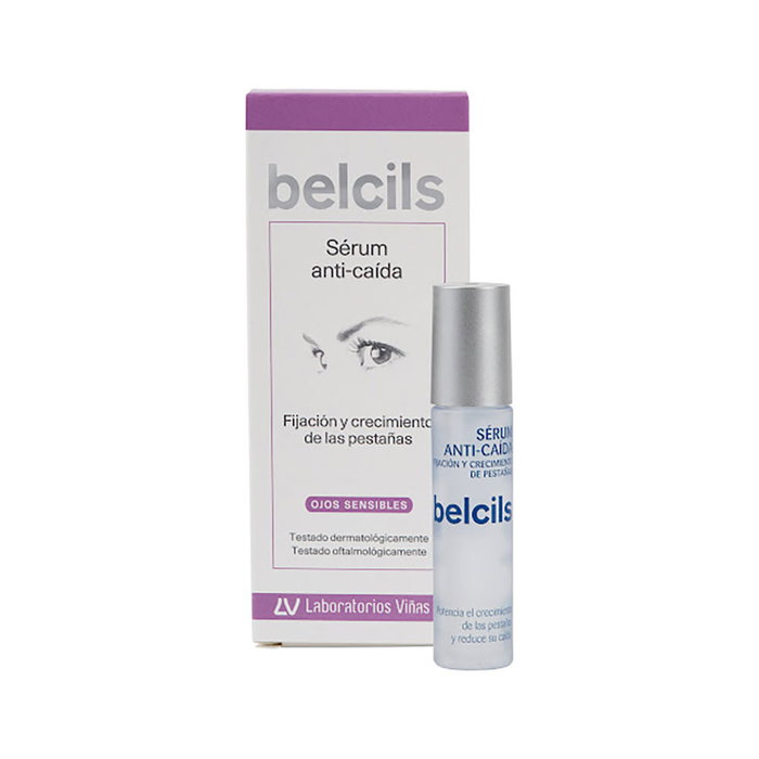 Belcils Sérum Anti-chute pour Cils Sensibles - Soin Hipoalergénico Fortifiant et Allongeant - 3 ml