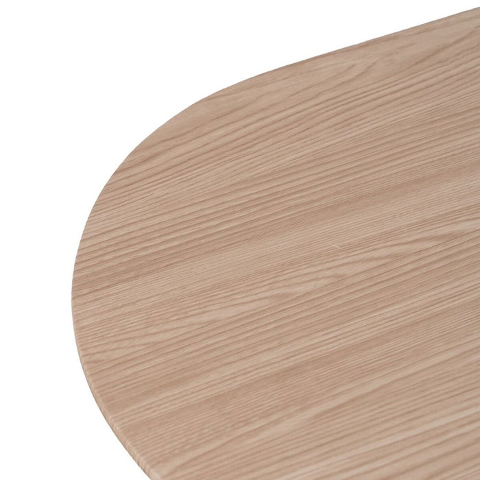 BigBuy Home Table Basse NUDE Noir Naturel 100 x 40 x 38 cm BigBuy Home Table Basse NUDE Noir Naturel 100 x 40 x 38 cm