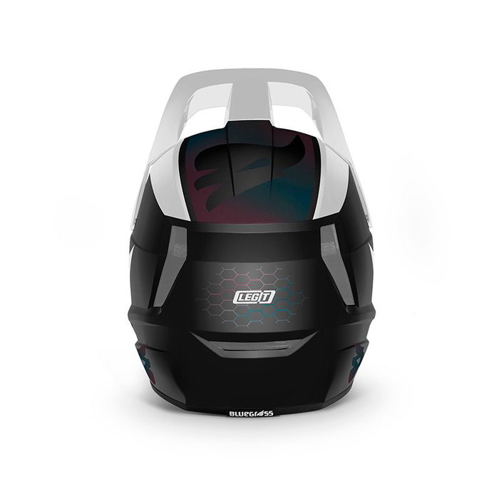 Blue Grass Casco Legit Blanc Iridescent Mat 58-60