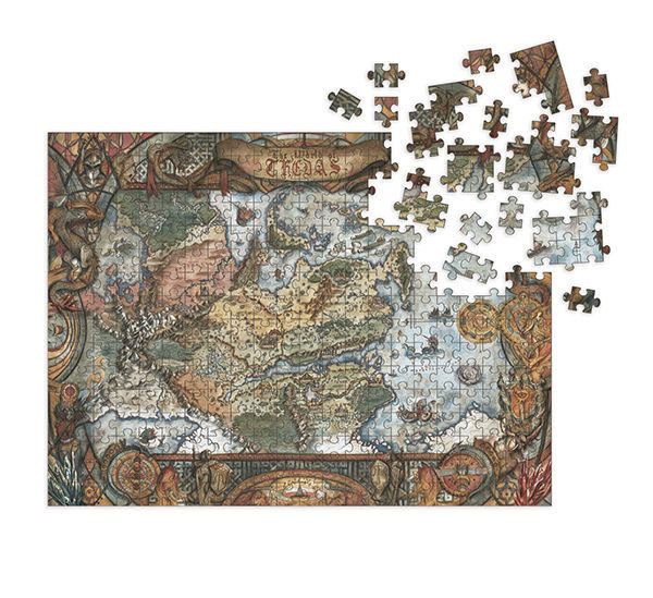 Dragon Age puzzle World of Thedas Map (1000 pièces) Dragon Age puzzle World of Thedas Map (1000 pièces)