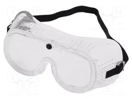 LAHTI PRO Lunettes de sécurité transparentes en polycarbonate