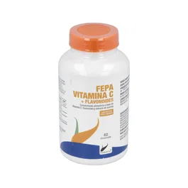 FEPADIET Fepa-Vitamina C + Flavonoïdes 60 Comprimés Complément Alimentaire Vitamine C