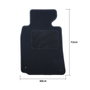 OCC Design Tapis sur mesure pour BMW E39 Série 5 Sedan et Touring (1997-2003) 5PZ