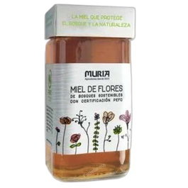 MURIA Miel de fleurs des forêts durables PEFC 420 g