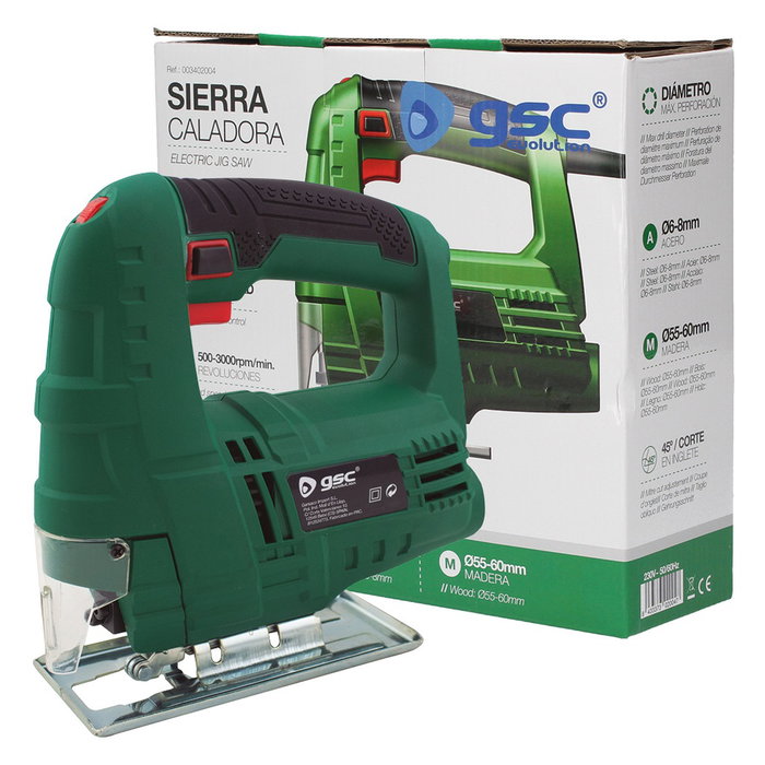 GSC Evolution Scie caladora eléctrica 500W 3000 rpm