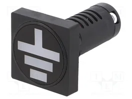 SPAMEL Indicateur de mise à la terre PK22 22mm 230VAC/VDC