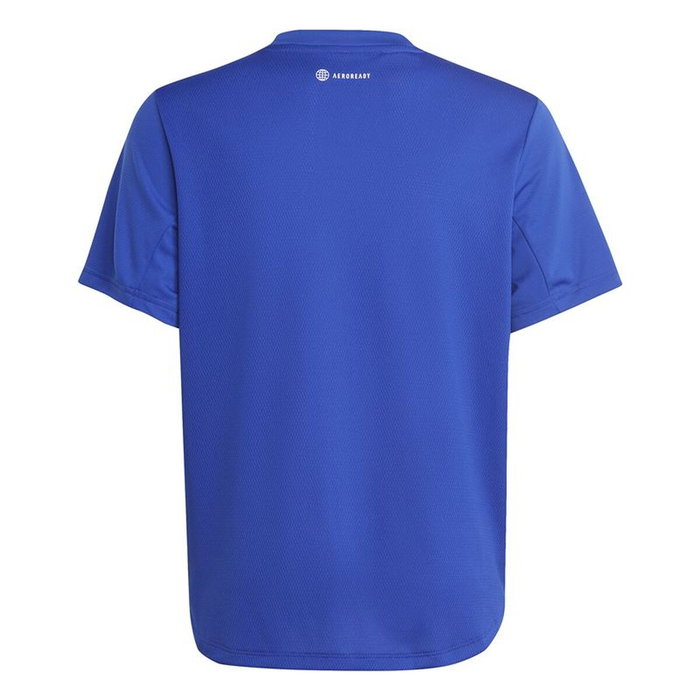 T shirt à manches courtes Enfant Adidas Aeroready Bleu L