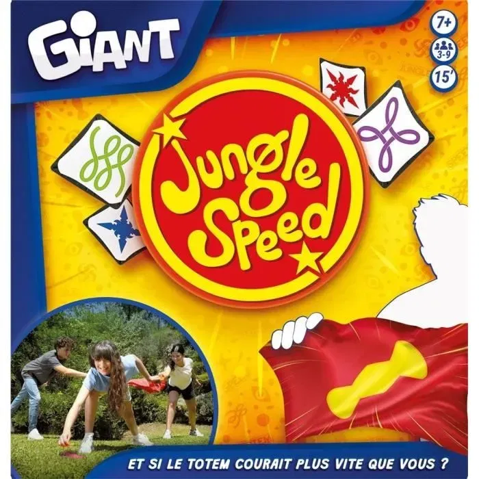 Asmodee - Jeu de société Jungle Speed Giant, version française, pour 3 joueurs et plus, à partir de 6 ans Asmodee - Jeu de société Jungle Speed Giant, version française, pour 3 joueurs et plus, à partir de 6 ans