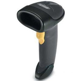 Zebra LS2208 - Scanner de codes-barres 1D portable, avec socle et câble USB - Twilight Black