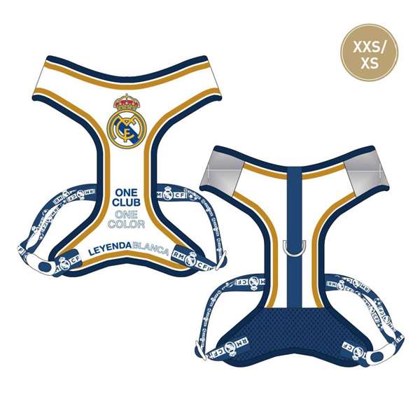 Cerda - Harnais pour chien XXS Real Madrid - Taille XXS - Bleu Cerda - Harnais pour chien XXS Real Madrid - Taille XXS - Bleu