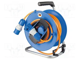AS SCHWABE PowerLight Rallonge réseau H07BQ-F 25m Orange