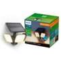 Philips Zyren Lampe de sécurité solaire noire 24,5 W