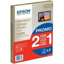 Epson - Papier photo premium brillant A4 255g/m² - 30 feuilles - Compatible imprimantes jet d'encre (L130, L220, L310, L355, L365, L555, L565, L810, MUFC Printer)