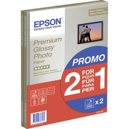 Epson Papier photo brillant premium A4 255g/m2 (2x15 feuilles)