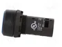 ABB CP1-10L-10 Commutateur bouton-poussoir bleu 22mm NO