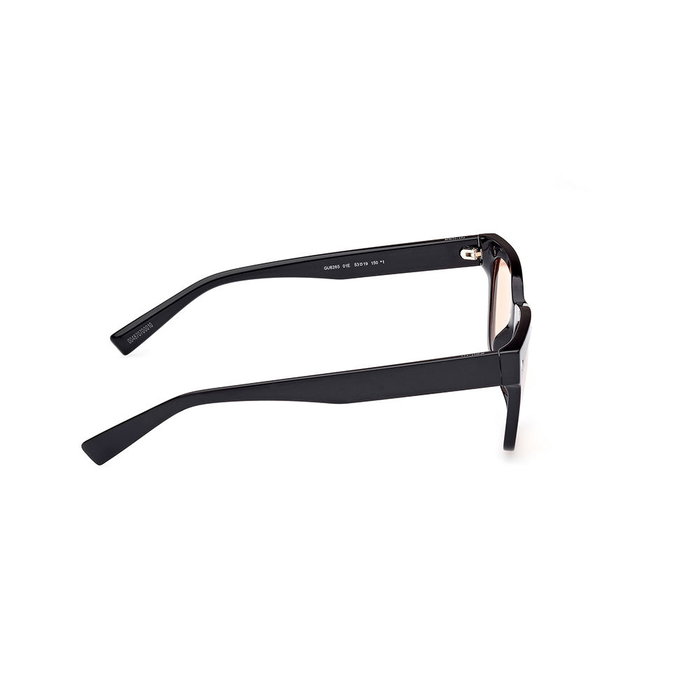 Guess Lunettes de Soleil Homme GU8265 01E Carrées Monture Noire Brillante Verres Marrons 53 mm