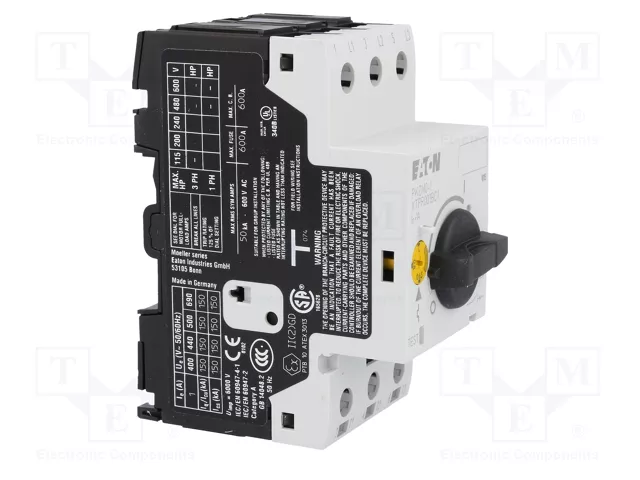EATON ELECTRIC PKZM0-1 Interrupteur de moteur 0,25kW 220÷690VAC IP20
