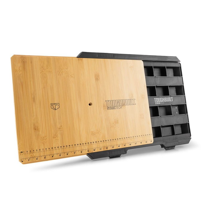 Toughbuilt Surface de travail Stacktech en bambú Toughbuilt Surface de travail Stacktech en bambú