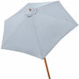 Parasol Aktive Gris Ø 4,8 cm 300 cm Bois